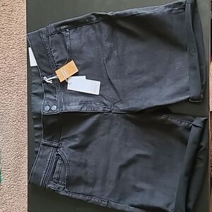 Lane Bryant Tighter Tummy High-Rise Essential Stretch Denim Bermuda Size 18